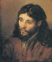 Head of Christ. Rembrandt, 1648.